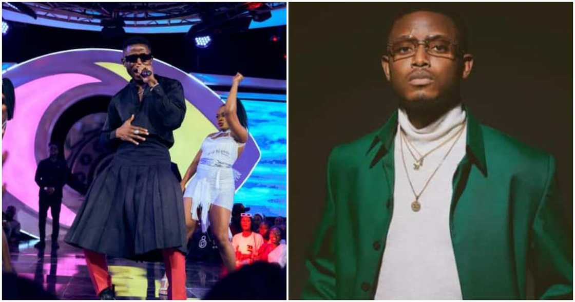 Chike, BBNaija, men in skirt Chike, BBNaija, men in skirt