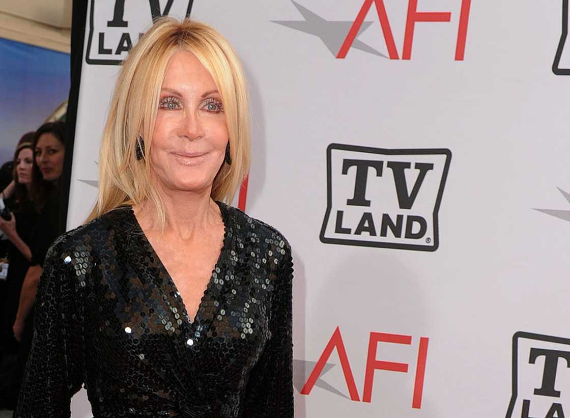 Actress Joan Van Ark at Sony Pictures Studios in Culver City, California Actress Joan Van Ark at Sony Pictures Studios in Culver City, California
