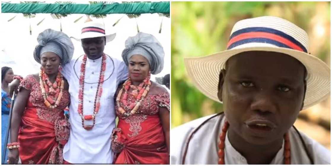 Nigerian man who recently married two pregnant ladies at once says he would still take a third wife Nigerian man who recently married two pregnant ladies at once says he would still take a third wife