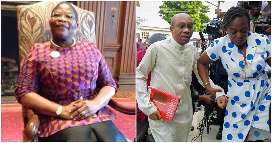 Godwin Emefiele's rearrest/ DSS rearrest Emefiele/ Ezekwesili slams DSS for rearresting Emefiele Godwin Emefiele's rearrest/ DSS rearrest Emefiele/ Ezekwesili slams DSS for rearresting Emefiele