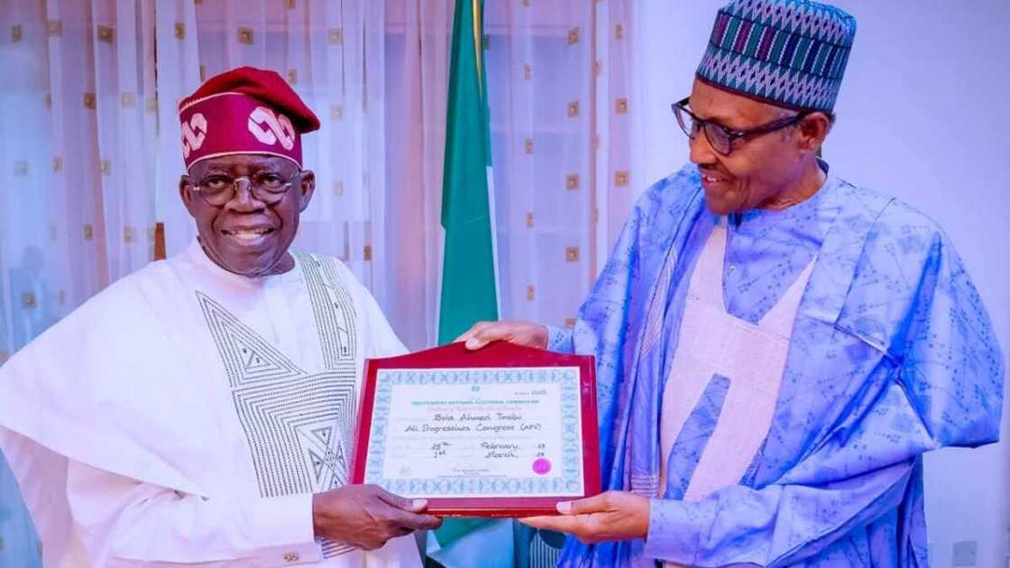 Buhari and Tinubu/Transition Committee/May 29 Buhari and Tinubu/Transition Committee/May 29