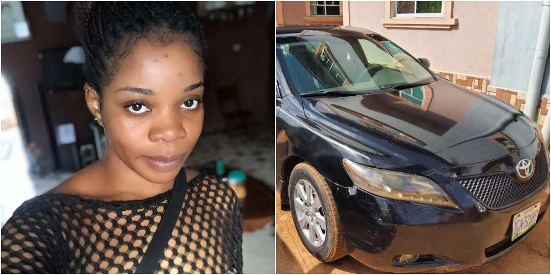 Wizkid's 1st baby mama slams people mocking her for driving Toyota Camry Wizkid's 1st baby mama slams people mocking her for driving Toyota Camry