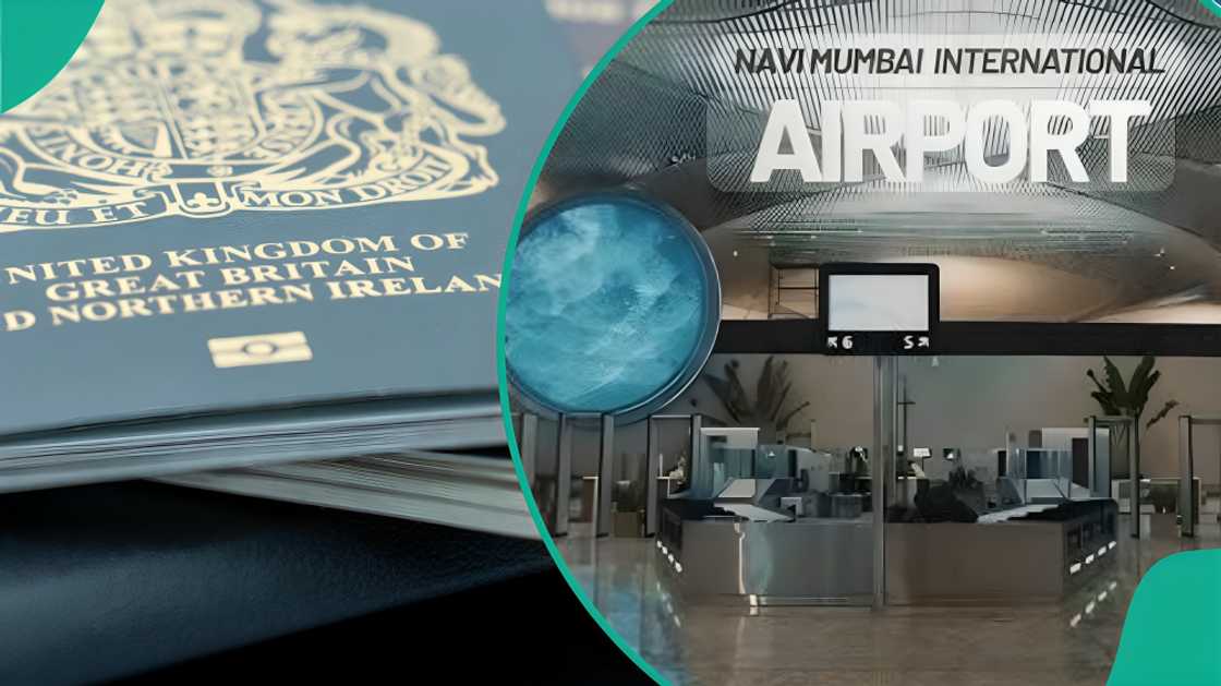 An international airport, representing nine countries that offer long-term visitor visas for eligible international travellers.