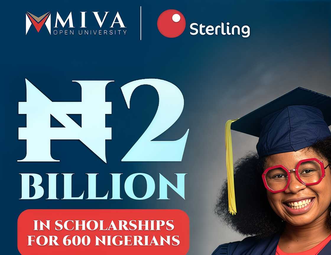 Sterling bank scholarship with MIVA Open University advert Sterling bank scholarship with MIVA Open University advert
