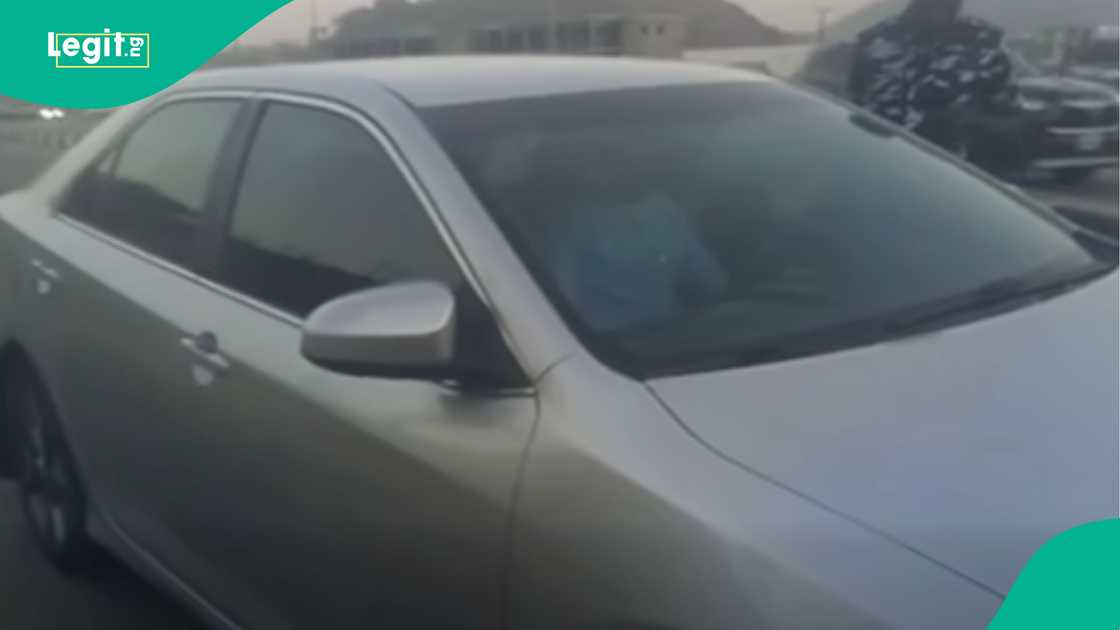 Man reacts to video of naval officer Yerima arguing with police.