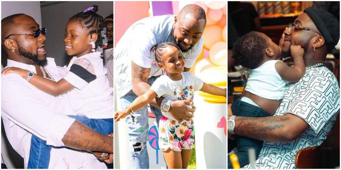 Davido loves his kids