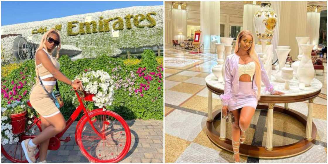 Priscilla Ojo in Dubai. Priscilla Ojo in Dubai.