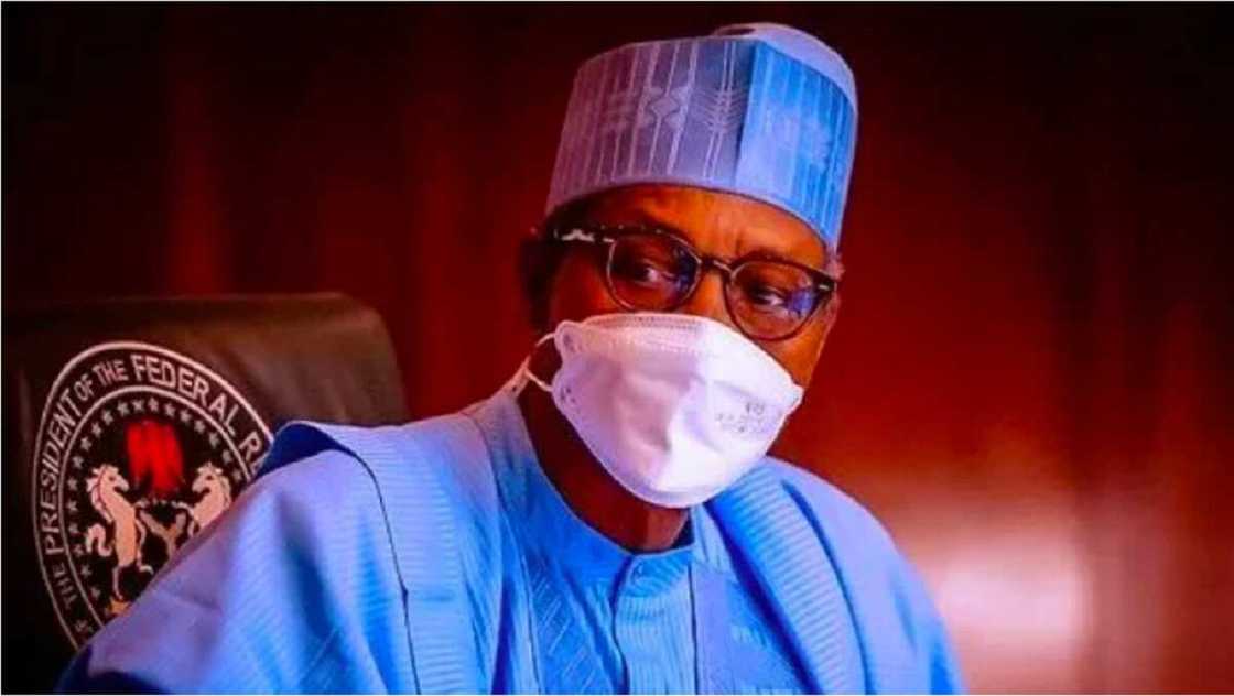 Shugaba Buhari Ya Gana Da Lawan Da Ameachi a Aso Rock Villa Shugaba Buhari Ya Gana Da Lawan Da Ameachi a Aso Rock Villa