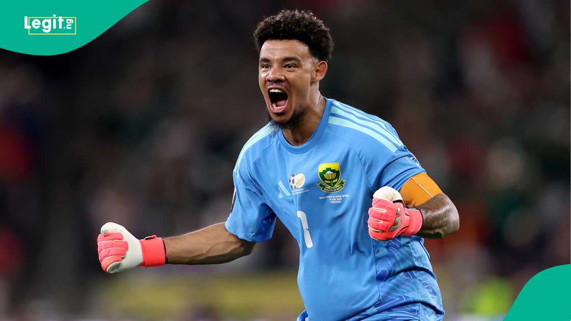 Ronwen Williams, Bafana Bafana, South Africa, 2026 FIFA World Cup, Mexico.