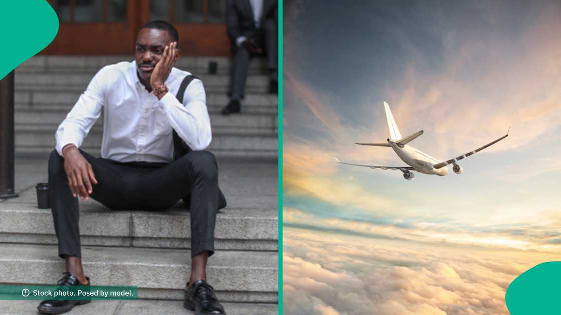 Man depressed abroad after failing to find job promised by immigration agents. Man depressed abroad after failing to find job promised by immigration agents.