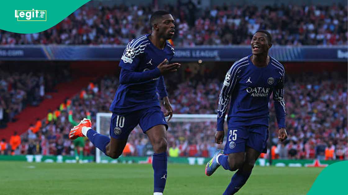 Ousmane Dembele, PSG, Arsenal, Gunners, UCL Ousmane Dembele, PSG, Arsenal, Gunners, UCL