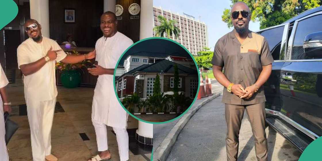 Jim Iyke stops by at Vincent Enyeama's hotel Jim Iyke stops by at Vincent Enyeama's hotel