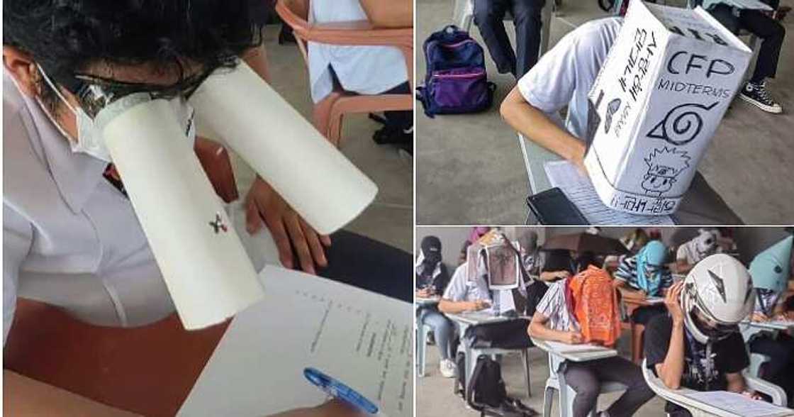 Exam malpractice, anti-cheating caps, Phillipines Exam malpractice, anti-cheating caps, Phillipines