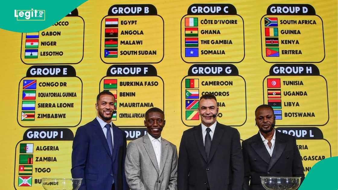 William Troost-Ekong, Tresor Mputu, Essam El Hadary, Max Gradel, AFCON 2027Q draw.