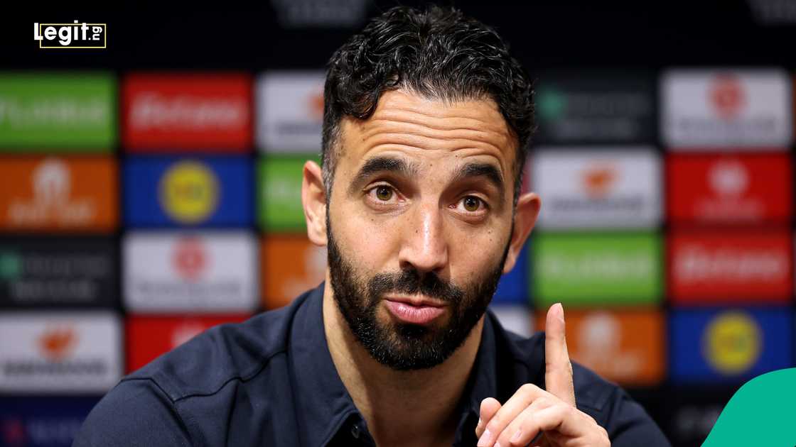 Manchester United, Ruben Amorim. Manchester United, Ruben Amorim.