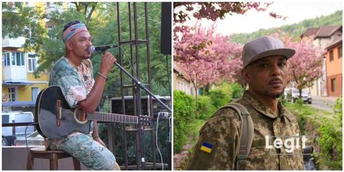 Myroslav Kuvaldin: Music star of Nigerian root speaks on being “black”, taking arms for Ukraine against Russia