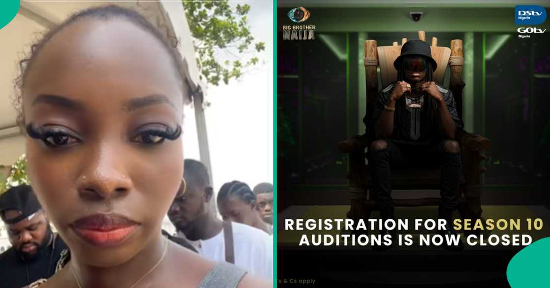 A Nigerian lady who went for the BBNaija 2025 audition narrates what happened and why she felt pained after attending. Photo: @rons_crib A Nigerian lady who went for the BBNaija 2025 audition narrates what happened and why she felt pained after attending. Photo: @rons_crib