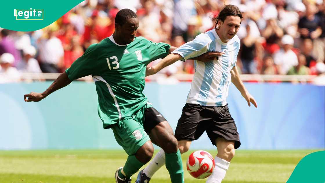 Olubayo Adefemi, Lionel Messi, Dream Team, Argentina, Beijing, China, 2008 Olympics. Olubayo Adefemi, Lionel Messi, Dream Team, Argentina, Beijing, China, 2008 Olympics.