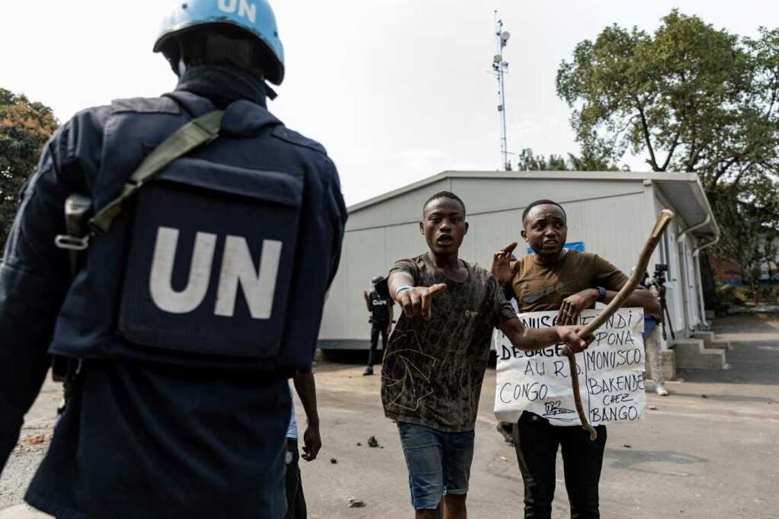 Many in Congo believe that MONUSCO is a front for countries with evil designs on the central African nation Many in Congo believe that MONUSCO is a front for countries with evil designs on the central African nation
