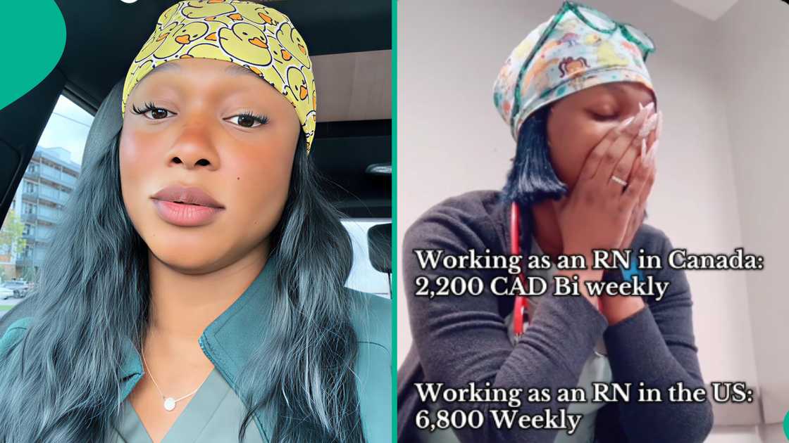 Nurse shares how much nurses in US are paid weekly, many react Nurse shares how much nurses in US are paid weekly, many react