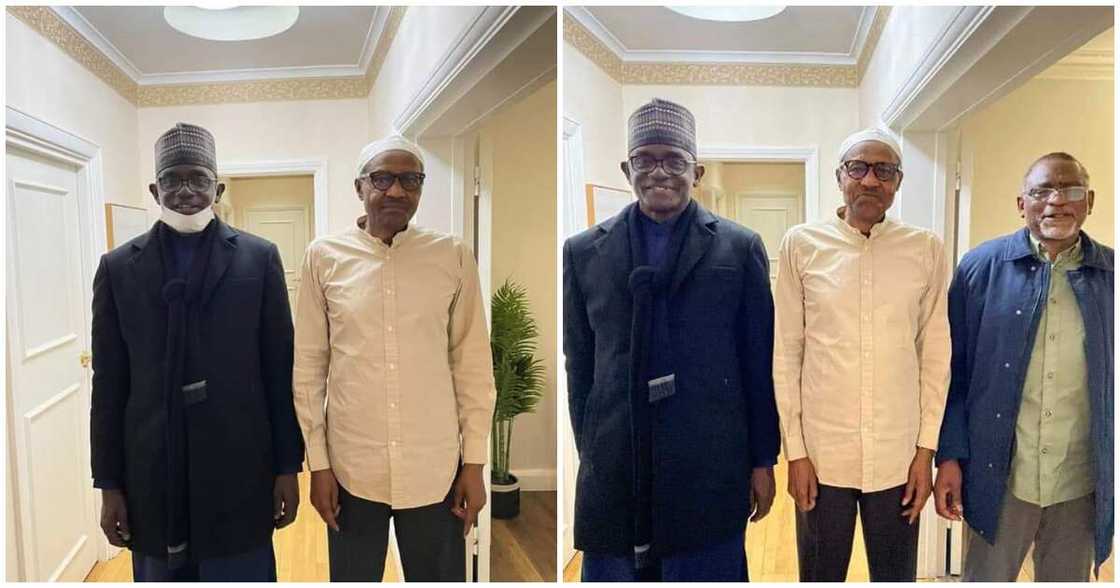Governor Buni and Buhari Governor Buni and Buhari