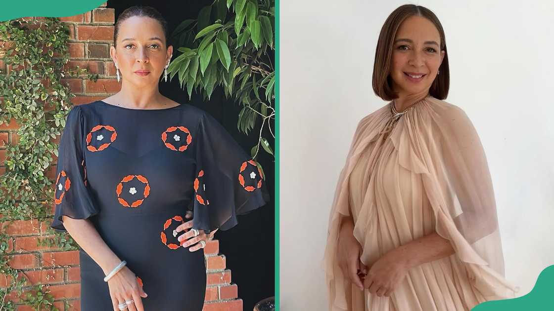 Actress Maya Rudolph poses for different photos Actress Maya Rudolph poses for different photos