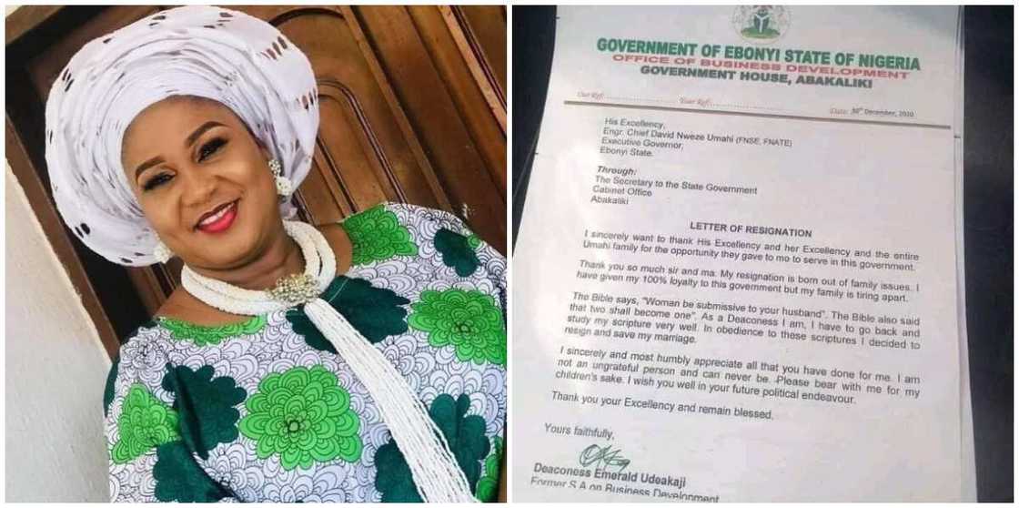 Governor Umahi's special adviser quits his government in a bid to save her marriage Governor Umahi's special adviser quits his government in a bid to save her marriage