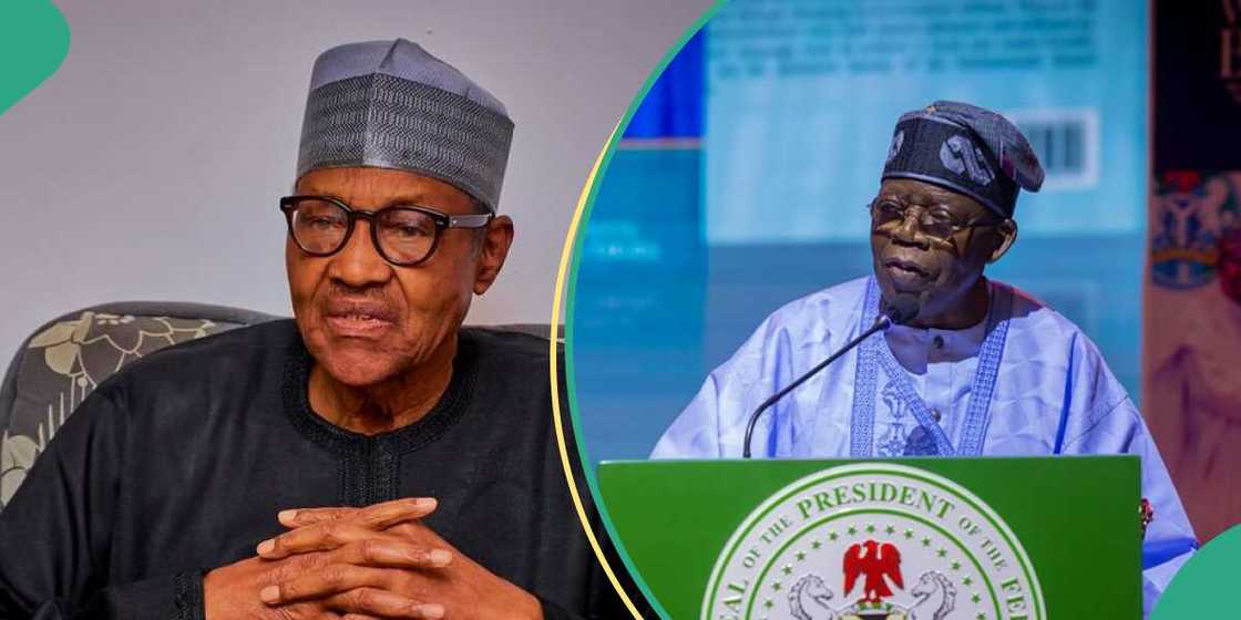 Buhari da Tinubu Buhari da Tinubu