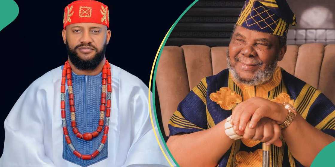 Yul Edochie pens message to Pete Edochie.