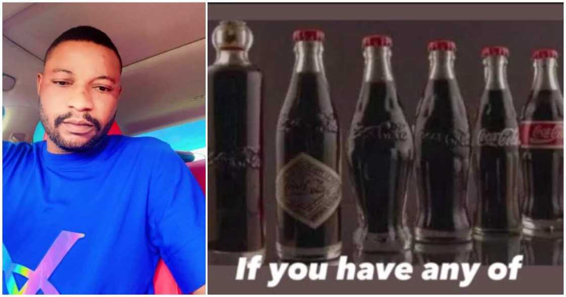 Man offers to buy old original Coca-Cola bottles for N1m Man offers to buy old original Coca-Cola bottles for N1m
