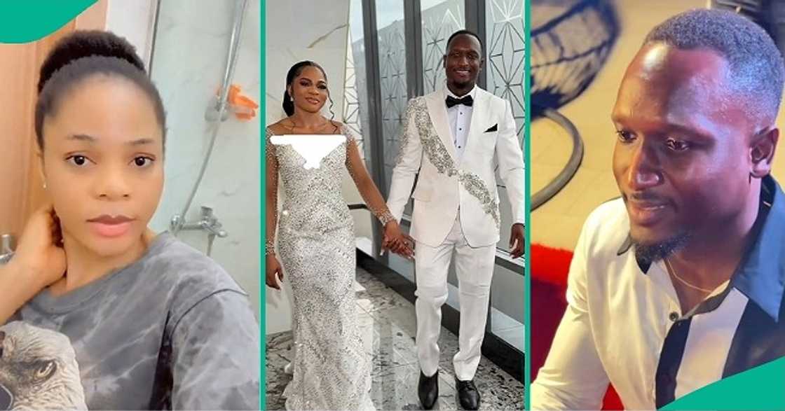 Lady ties the knot with a man she met on Instagram app. Lady ties the knot with a man she met on Instagram app.
