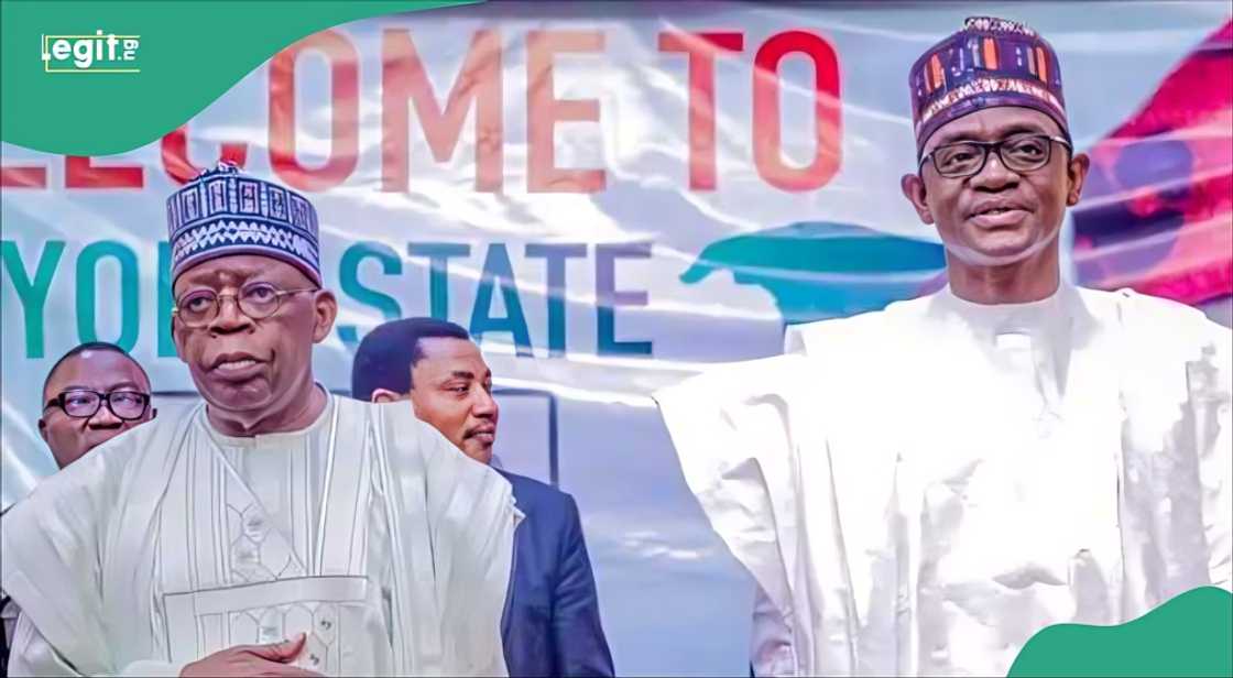 President Bola Tinubu appoints Yobe State Governor Mai Mala Buni as APC Presidential Campaign Council Deputy Director-General (North) ahead of the 2027 election. President Bola Tinubu appoints Yobe State Governor Mai Mala Buni as APC Presidential Campaign Council Deputy Director-General (North) ahead of the 2027 election.