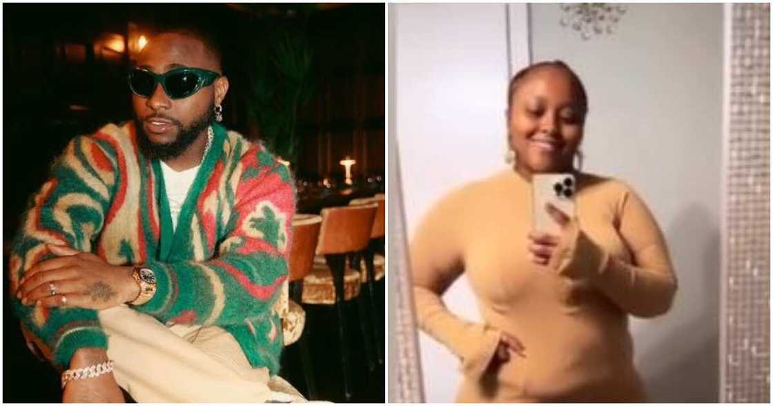 Singer Davido and alleged baby mama Singer Davido and alleged baby mama