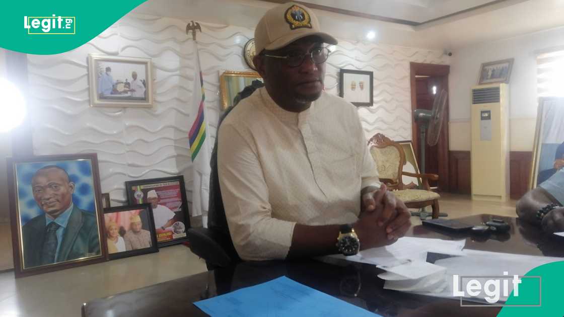 Agege LGA chairman Ganiyu Egunjobi Agege LGA chairman Ganiyu Egunjobi