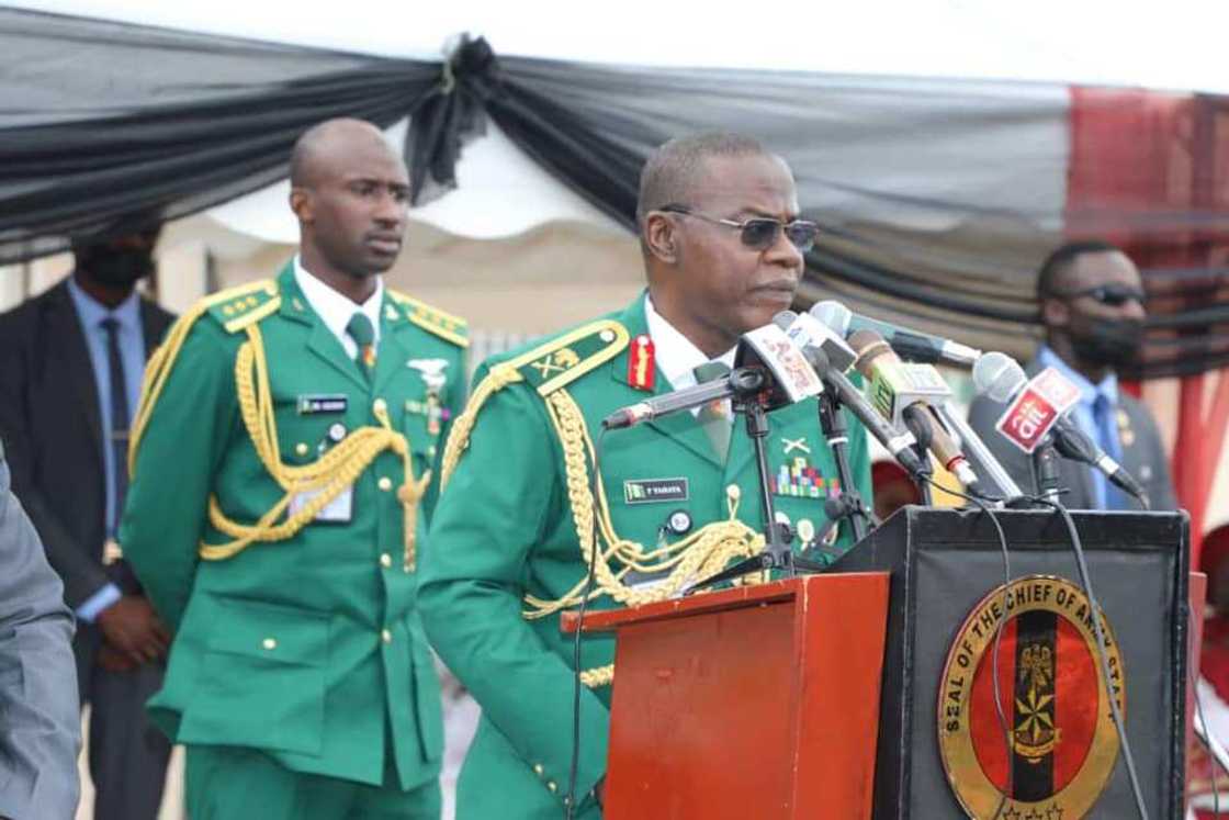 Chief of Army Staff (COAS), Major General Faruk Yahaya Chief of Army Staff (COAS), Major General Faruk Yahaya