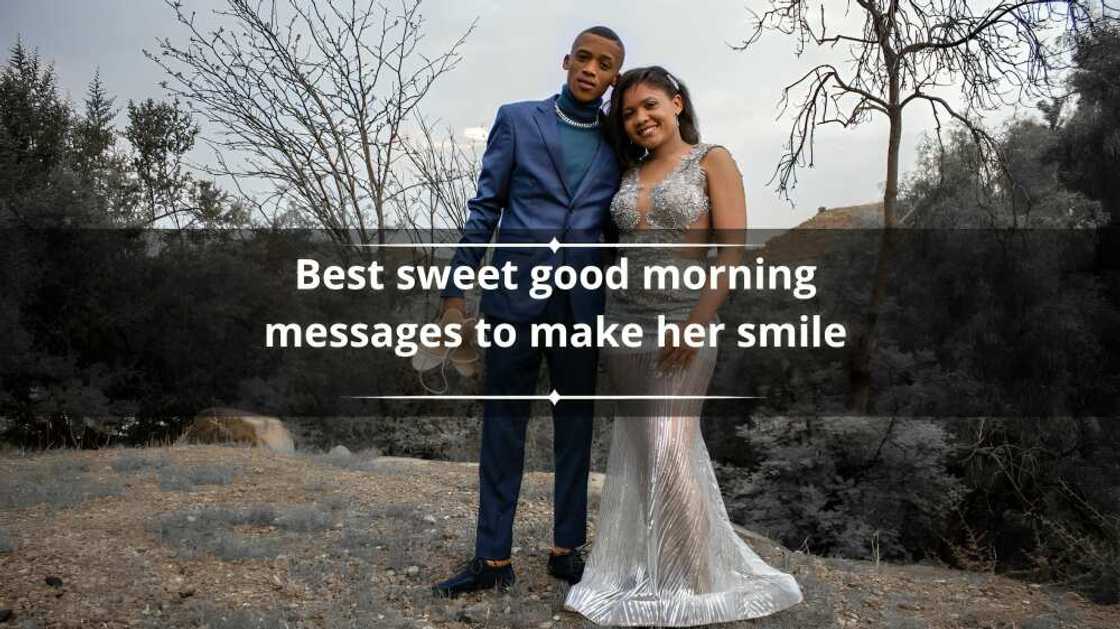 best sweet good morning messages to make her smile