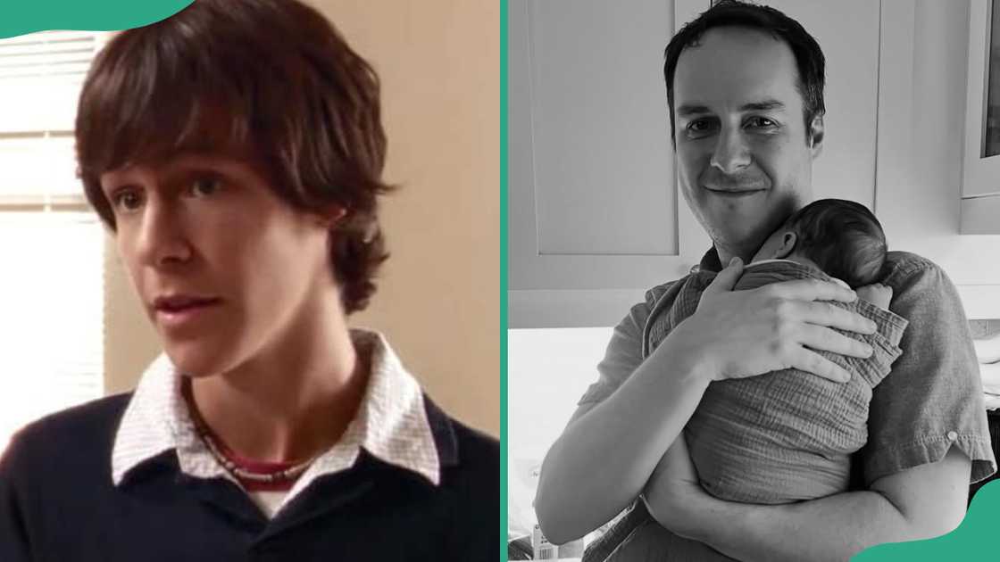 Ryan Cooley in a past photo. The former actress holds a baby