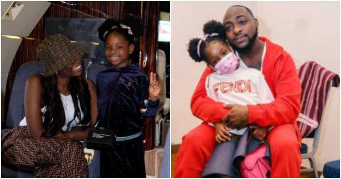 Imade and her parents Imade and her parents