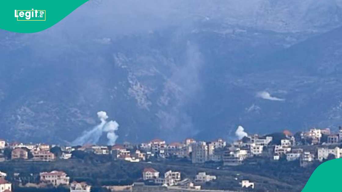 Wasu wurare da aka kai hari Lebanon