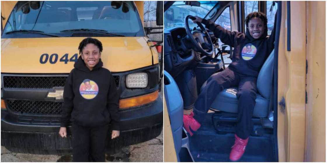 10-year-old CEO purchases old school bus to transform it into food truck after starting business at 8