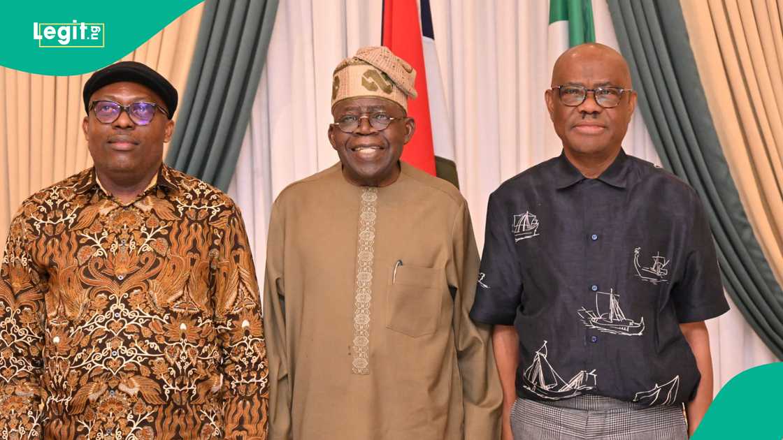 Simi Fubara, Nyesom Wike Fubara da Bola Tinubu