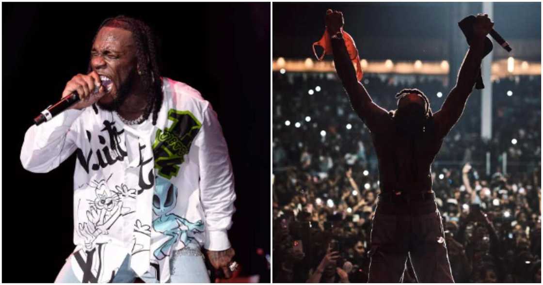 Burna Boy in State Farm Arena Burna Boy in State Farm Arena