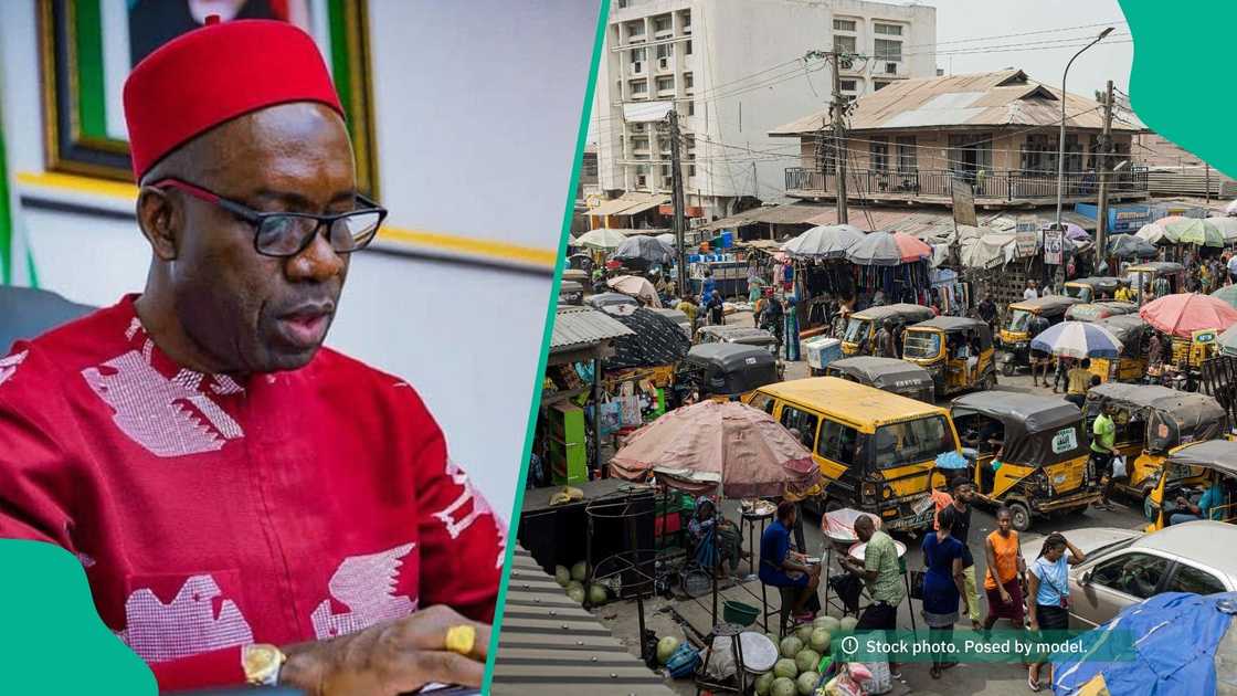 Traders at Onitsha Main Market react to Anambra governor Charles Soludo's demolition plan. Traders at Onitsha Main Market react to Anambra governor Charles Soludo's demolition plan.
