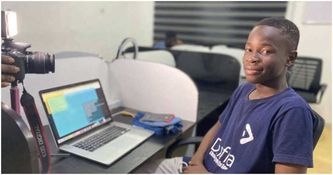 John Oseni, web developer, Italian company, 16-year-old John Oseni, web developer, Italian company, 16-year-old