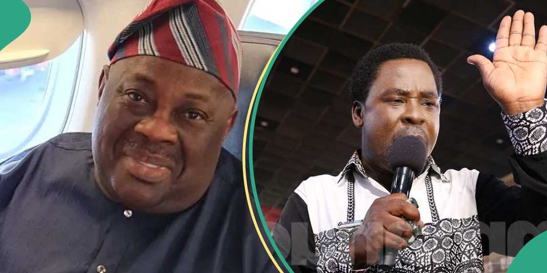 TB Joshua/Dele Momodu/Wiseman Harry TB Joshua/Dele Momodu/Wiseman Harry