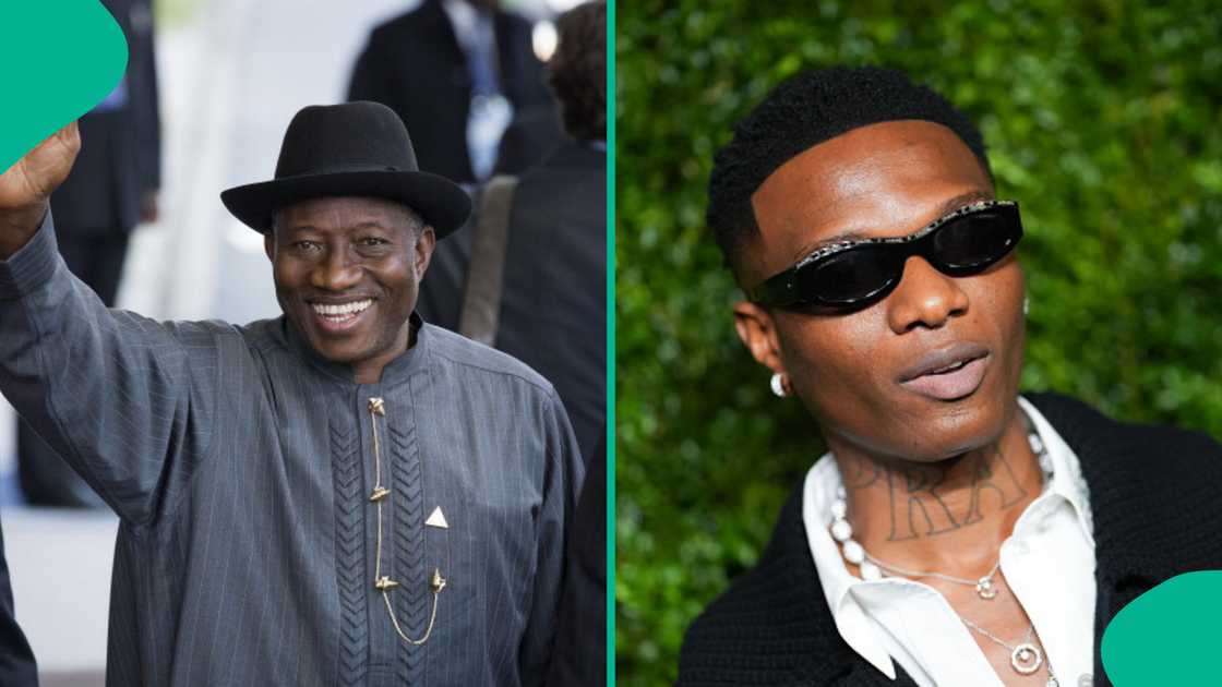 Goodluck Jonathan teaches Wizkid’s Kese dance to Mike Ezekhome and friends in a joyful Instagram moment.