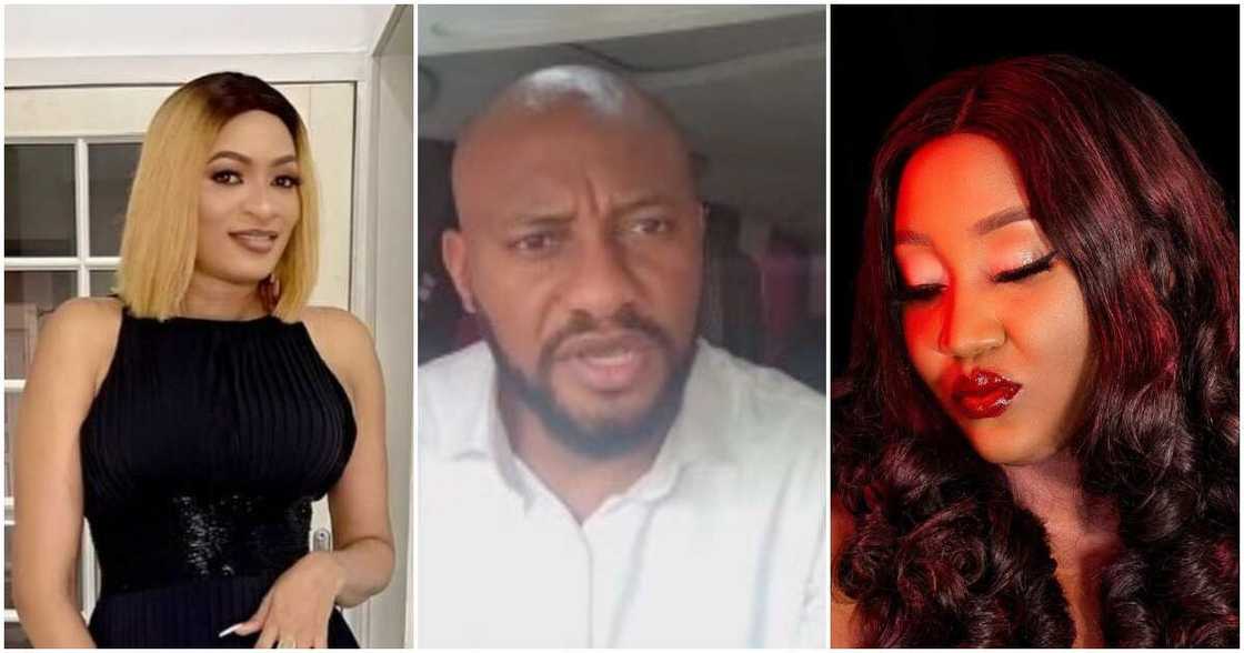 Yul Edochie, May Edochie, Judy Austin Yul Edochie, May Edochie, Judy Austin