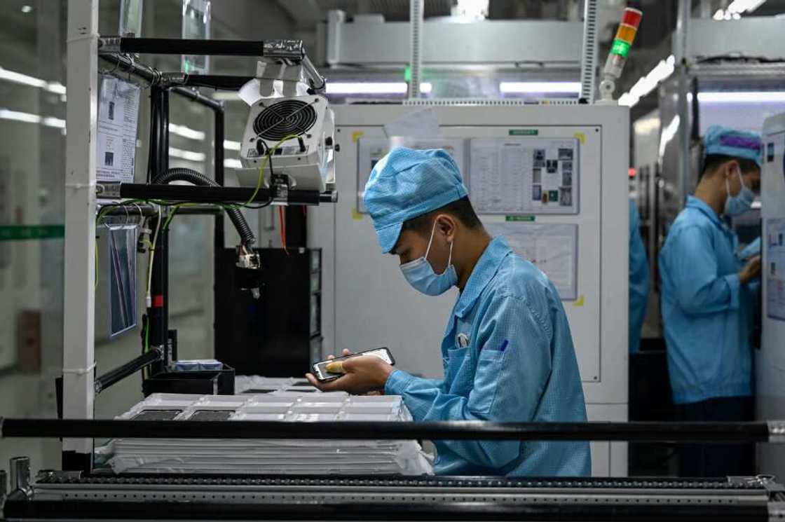 China's industrial production rose 3.8 percent on-year in July, down from 3.9 percent in June, the National Bureau of Statistics (NBS) said Monday China's industrial production rose 3.8 percent on-year in July, down from 3.9 percent in June, the National Bureau of Statistics (NBS) said Monday