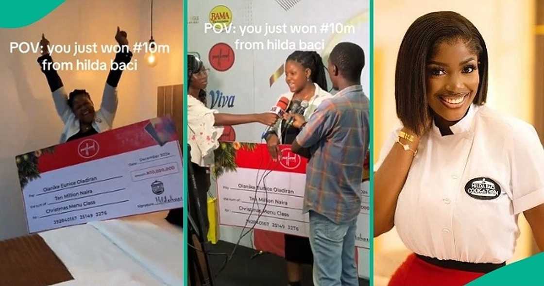 Hilda Baci gifts N10 million to student Hilda Baci gifts N10 million to student