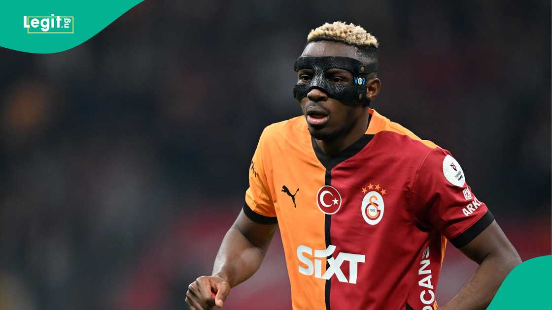 Victor Osimhen, Galatasaray, Kayserispor, Rams Park, Istanbul, Turkiye, Ziraat Turkish Cup. Victor Osimhen, Galatasaray, Kayserispor, Rams Park, Istanbul, Turkiye, Ziraat Turkish Cup.
